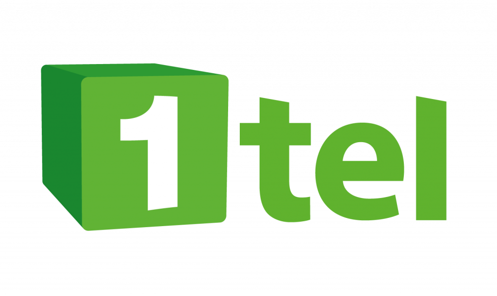 1 tel logo CMYK